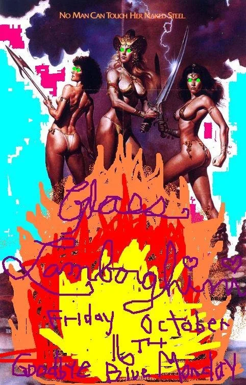 Digital drawing and collage