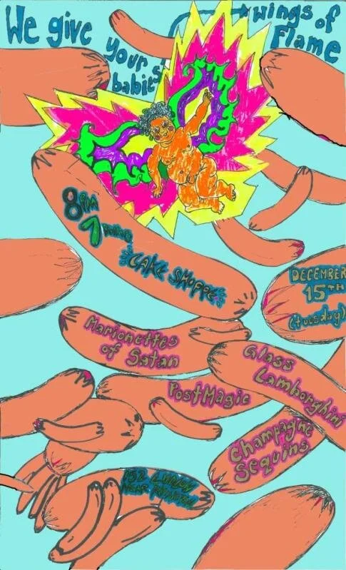 Digital drawing and collage 