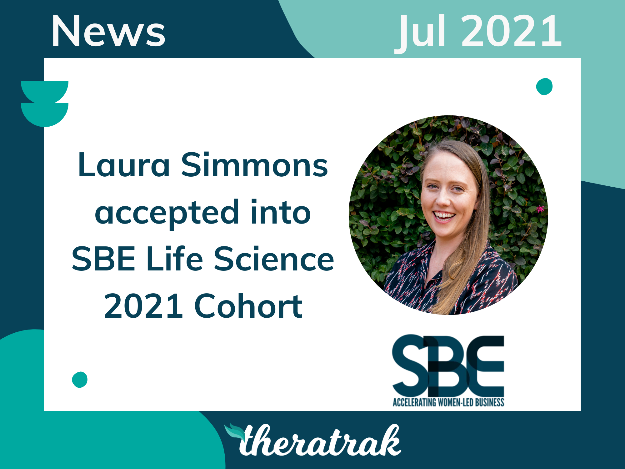 Laura Simmons accepted into SBE Life Science 2021 Cohort 