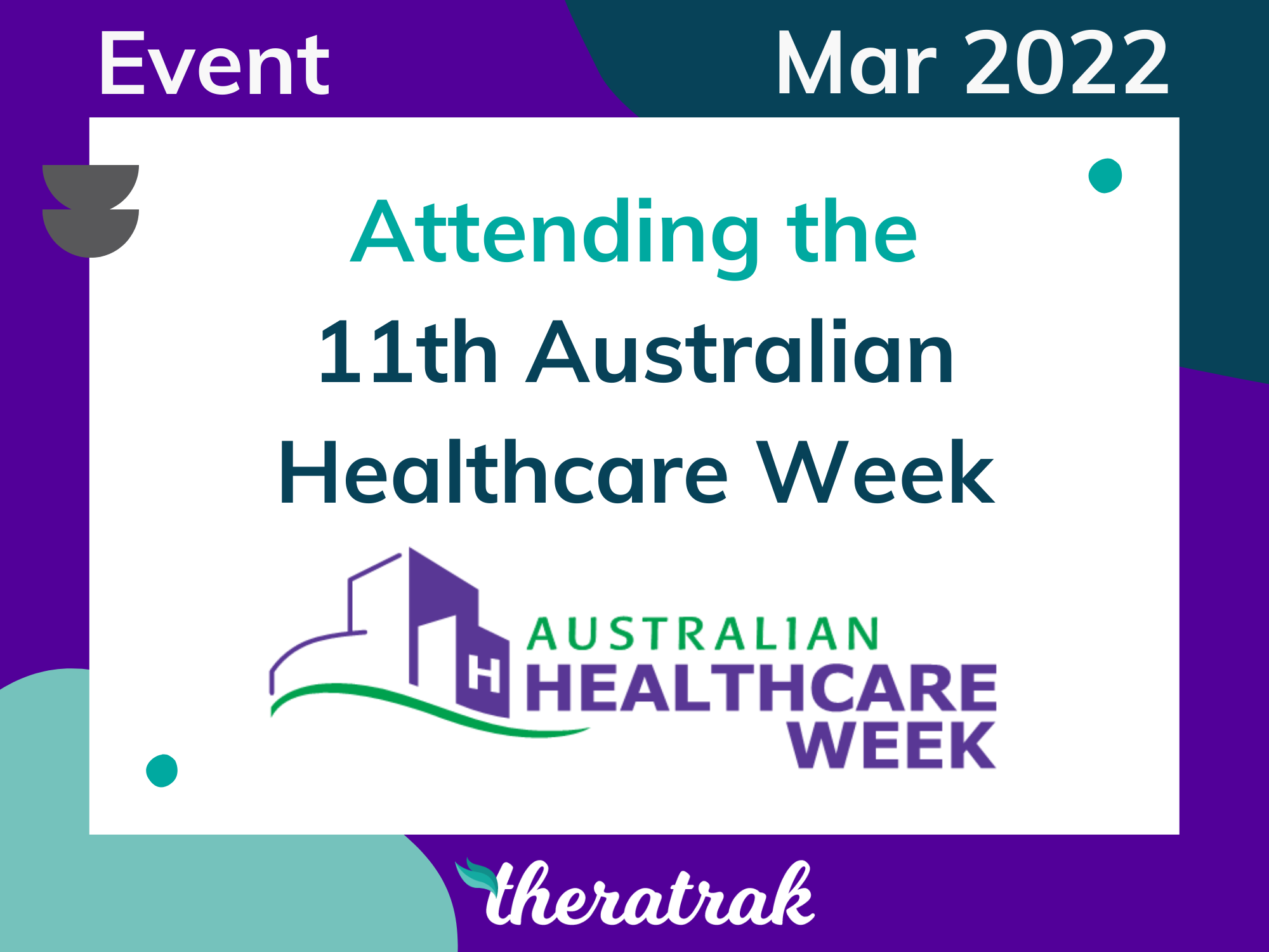Attending Australian Healthcare Week 2022