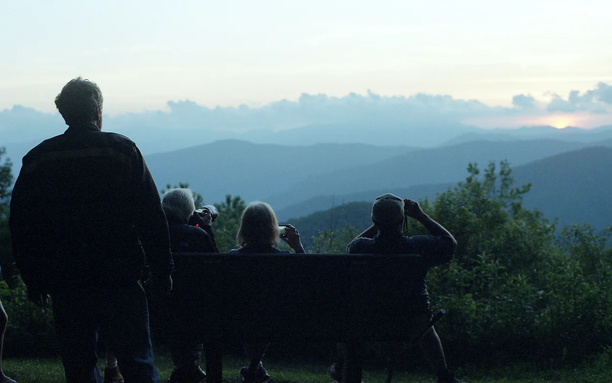 View from Balsam Mountain