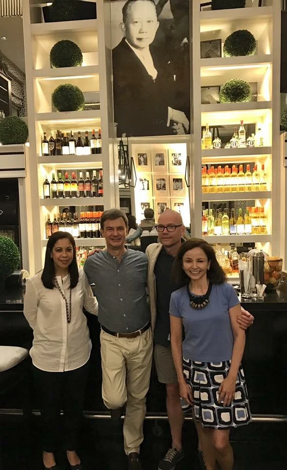 Two Michelin star chef Magnus Ek of Sweden and Swedish Ambassador’s wife, Susan Batumbacal Fries