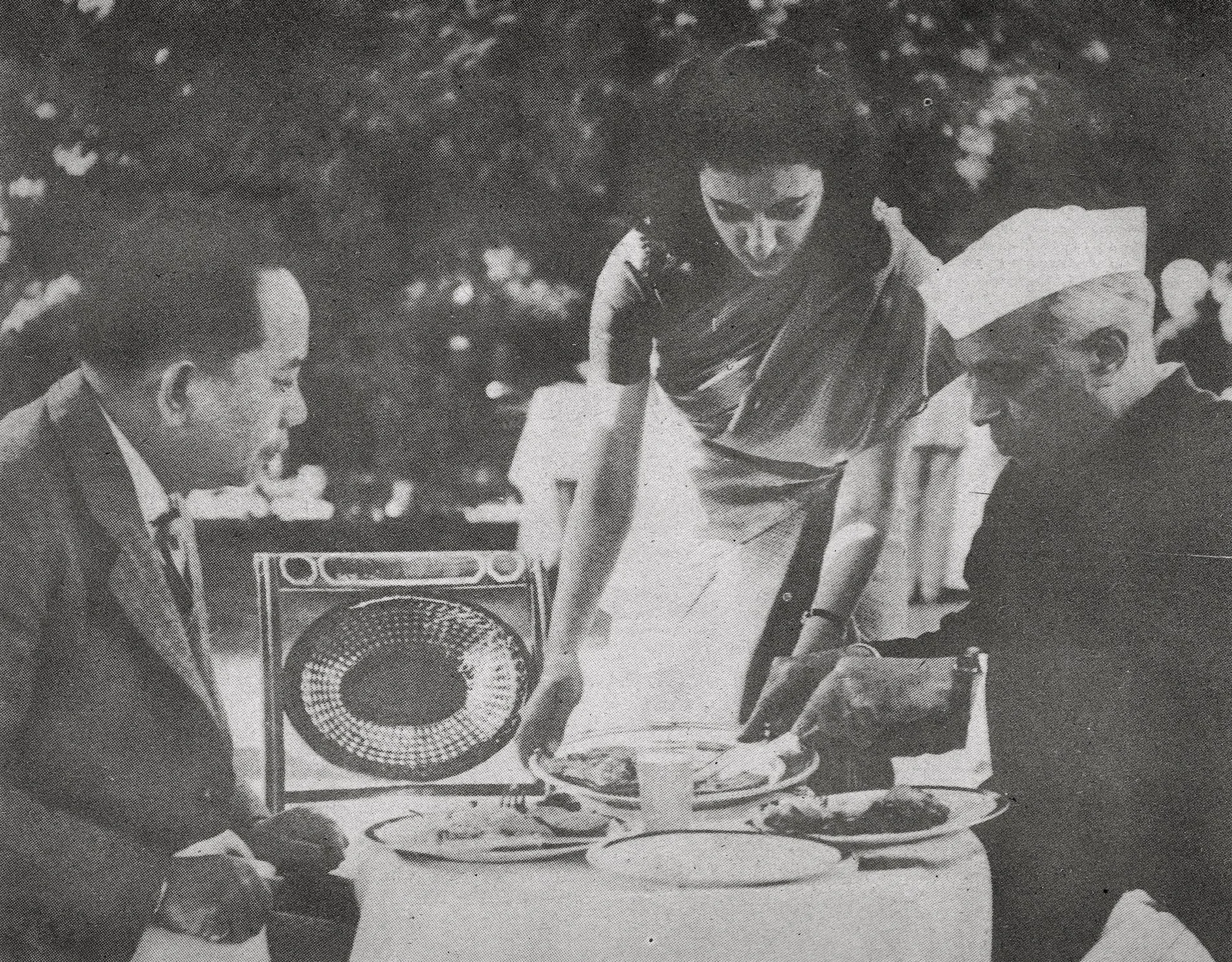 CPR with Jawaharlal Nehru and Mrs. Indira Gandhi