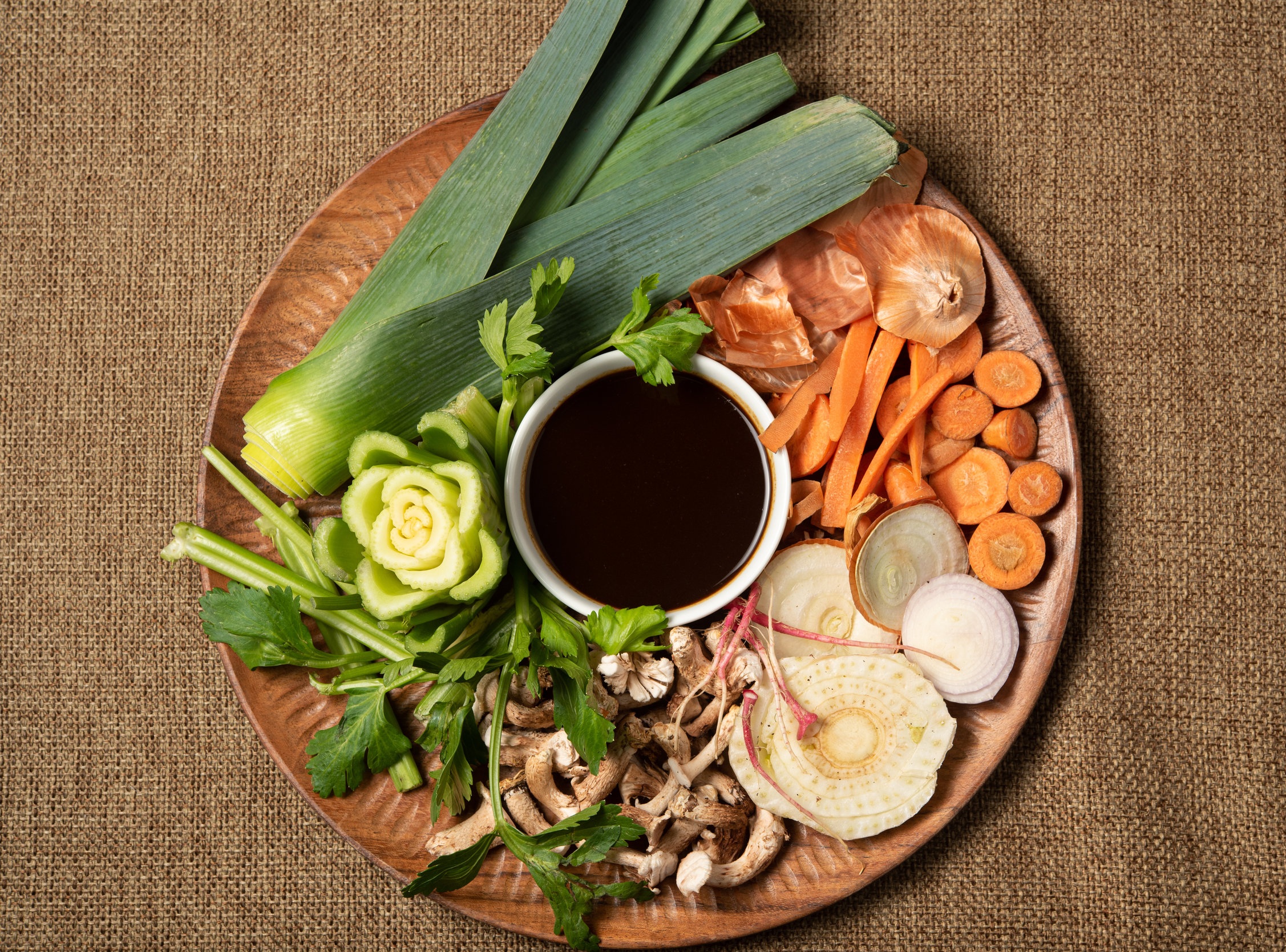 Vegan Demi Glace Ingredients; Photo Credit: ©Chip Klose