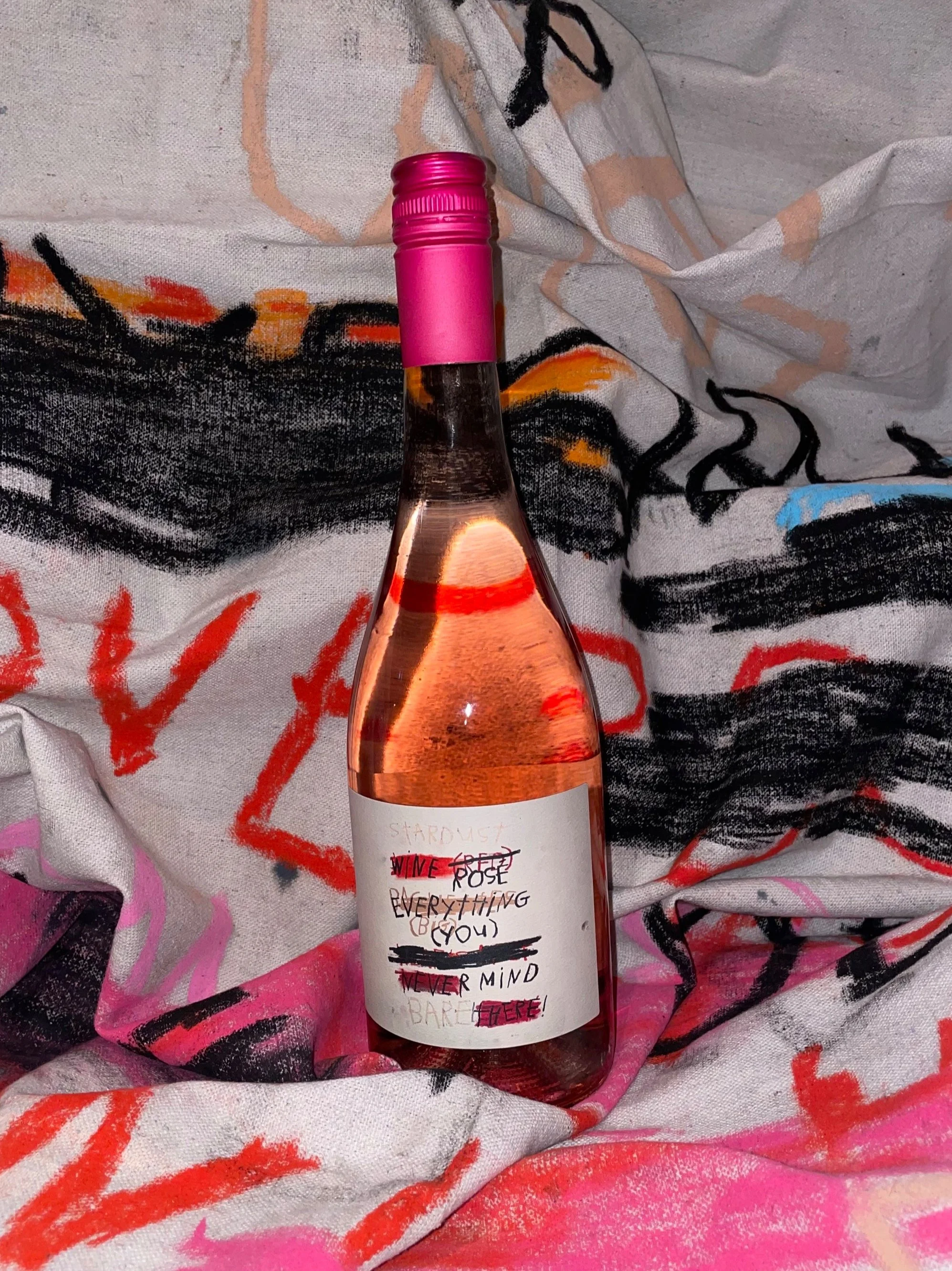 POSTiNO. NEVERMiND ROSÉ LABEL