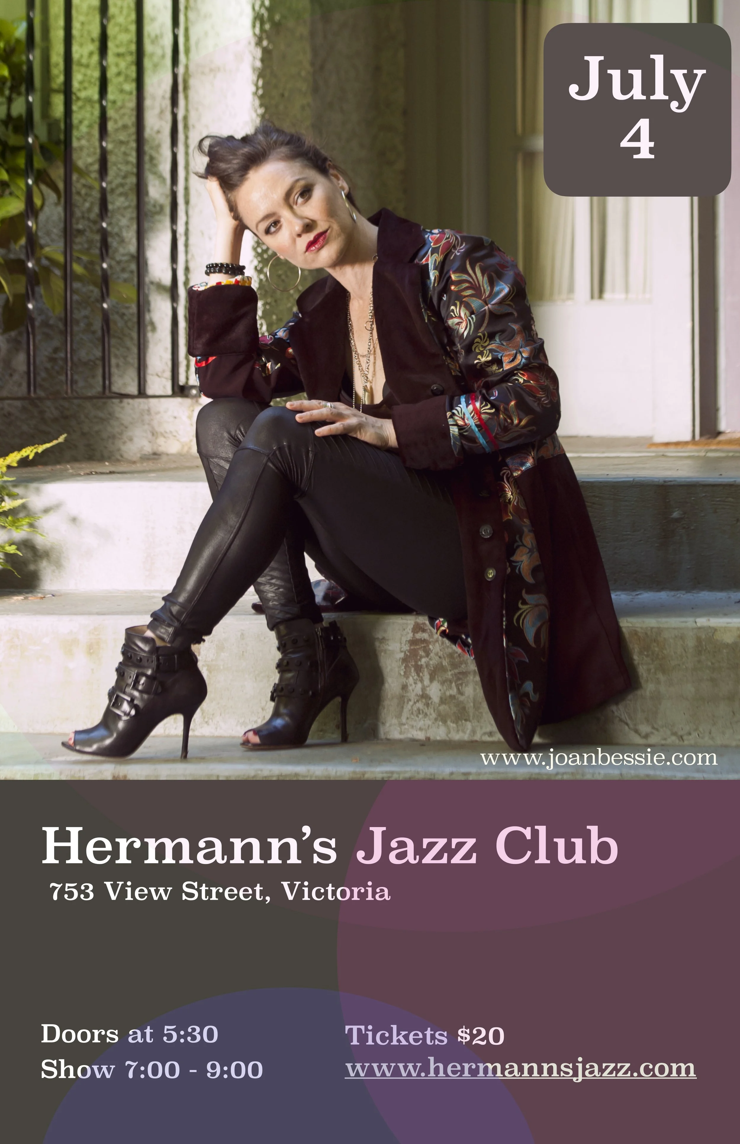 Joan Bessie live at Hermann's Jazz Club