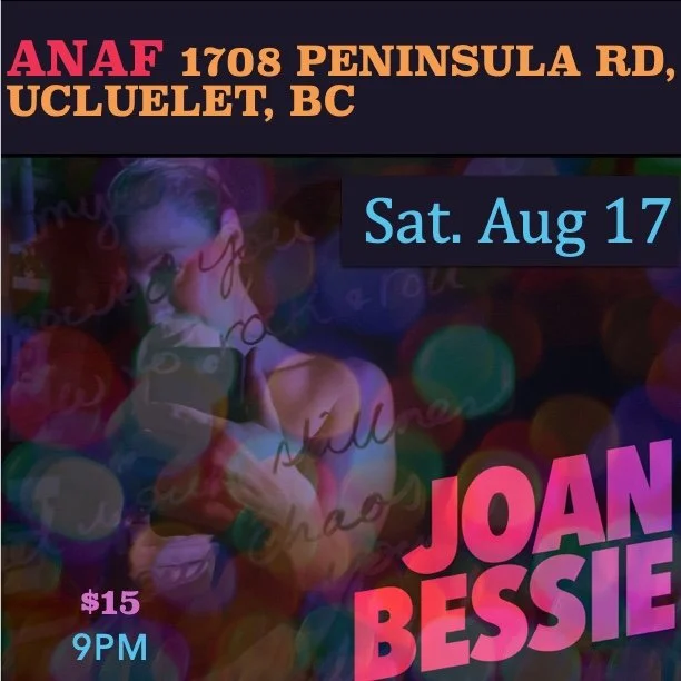 Joan Bessie live at ANAF Ucluelet
