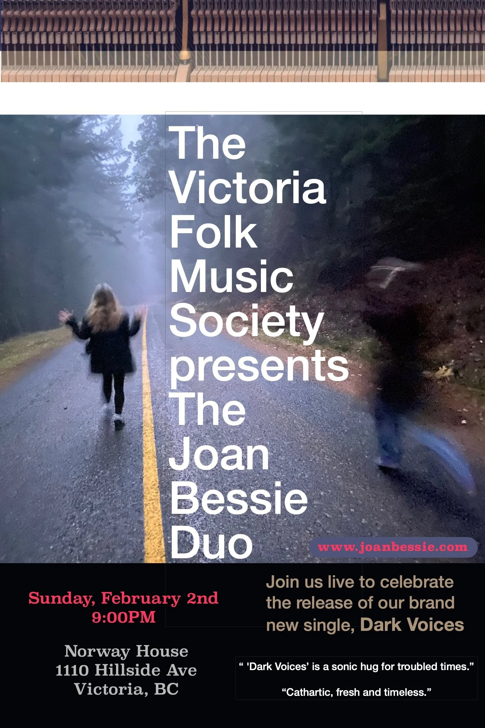 Joan Bessie duo at Norway House