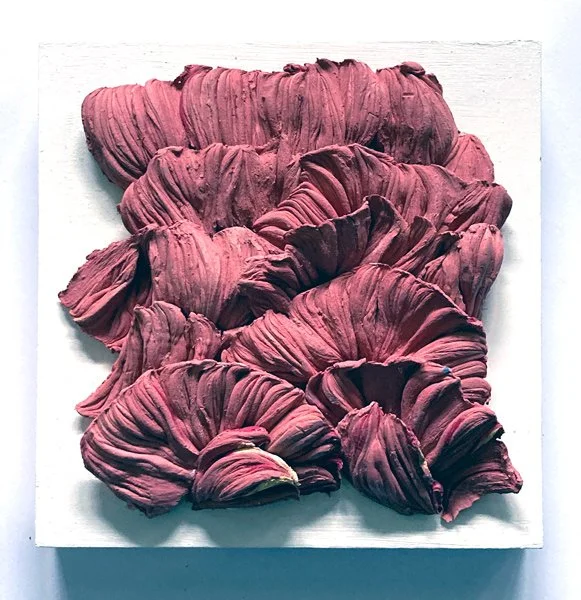   Untitled VI  Cold wax on canvas 6" x 6"  Sold 