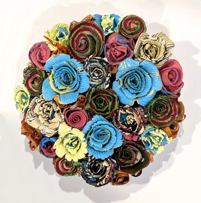 THUMBPRINT SERIES (Affordable Cold Wax pieces by Ella Watson)