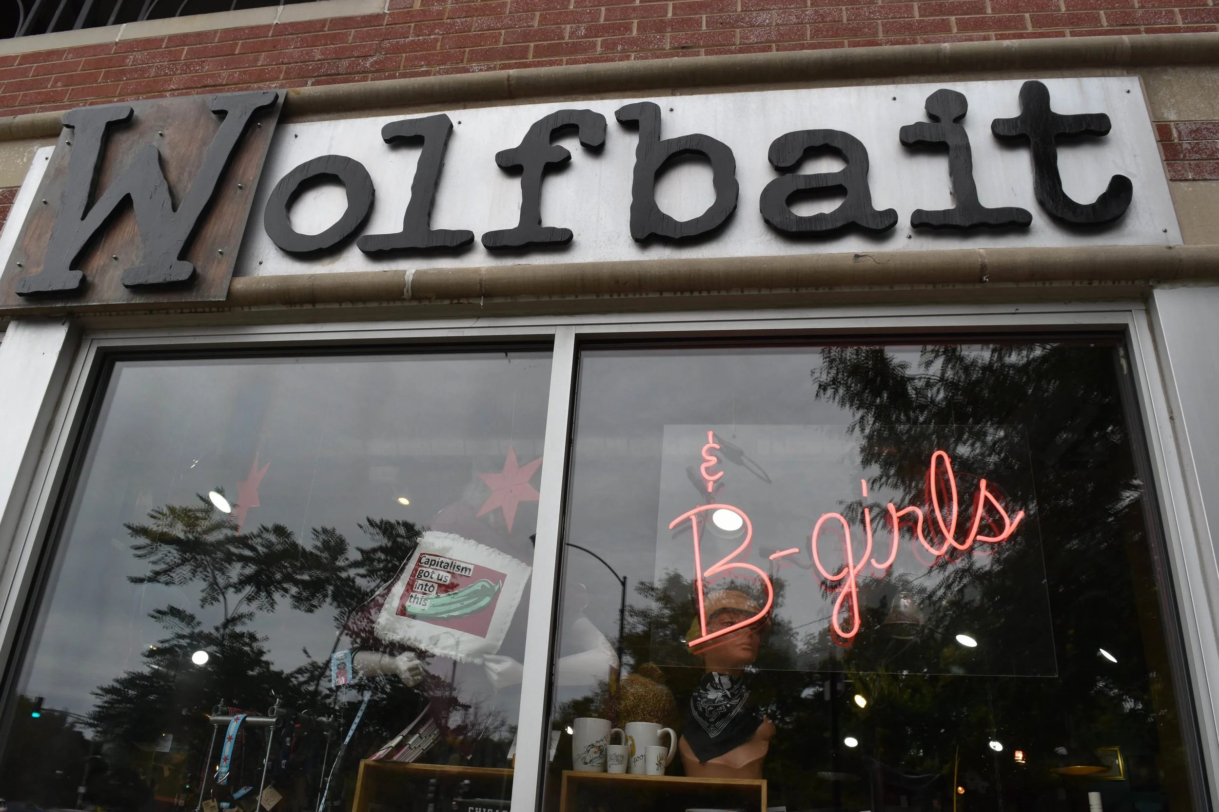 I felt cool hanging out outside this place.