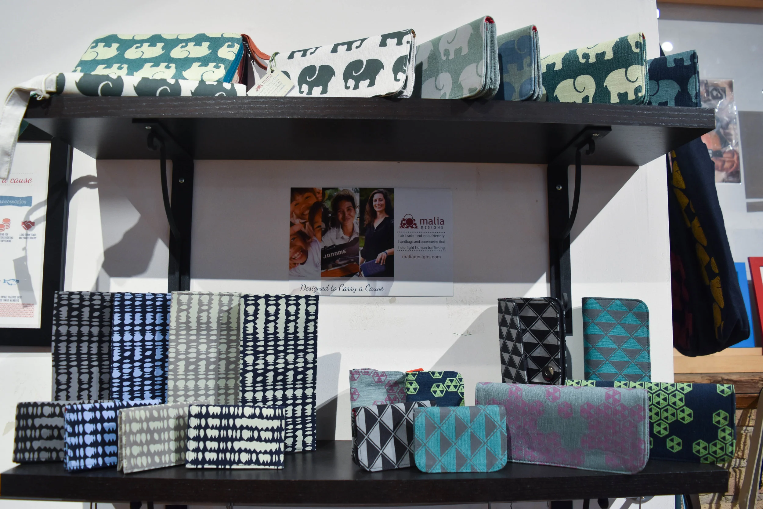 Malia Designs is rad. It’s a socially responsible brand that designs and sells fair trade handbags and accessories. Each are handcrafted in Cambodia and every purchase helps to fight human trafficking.