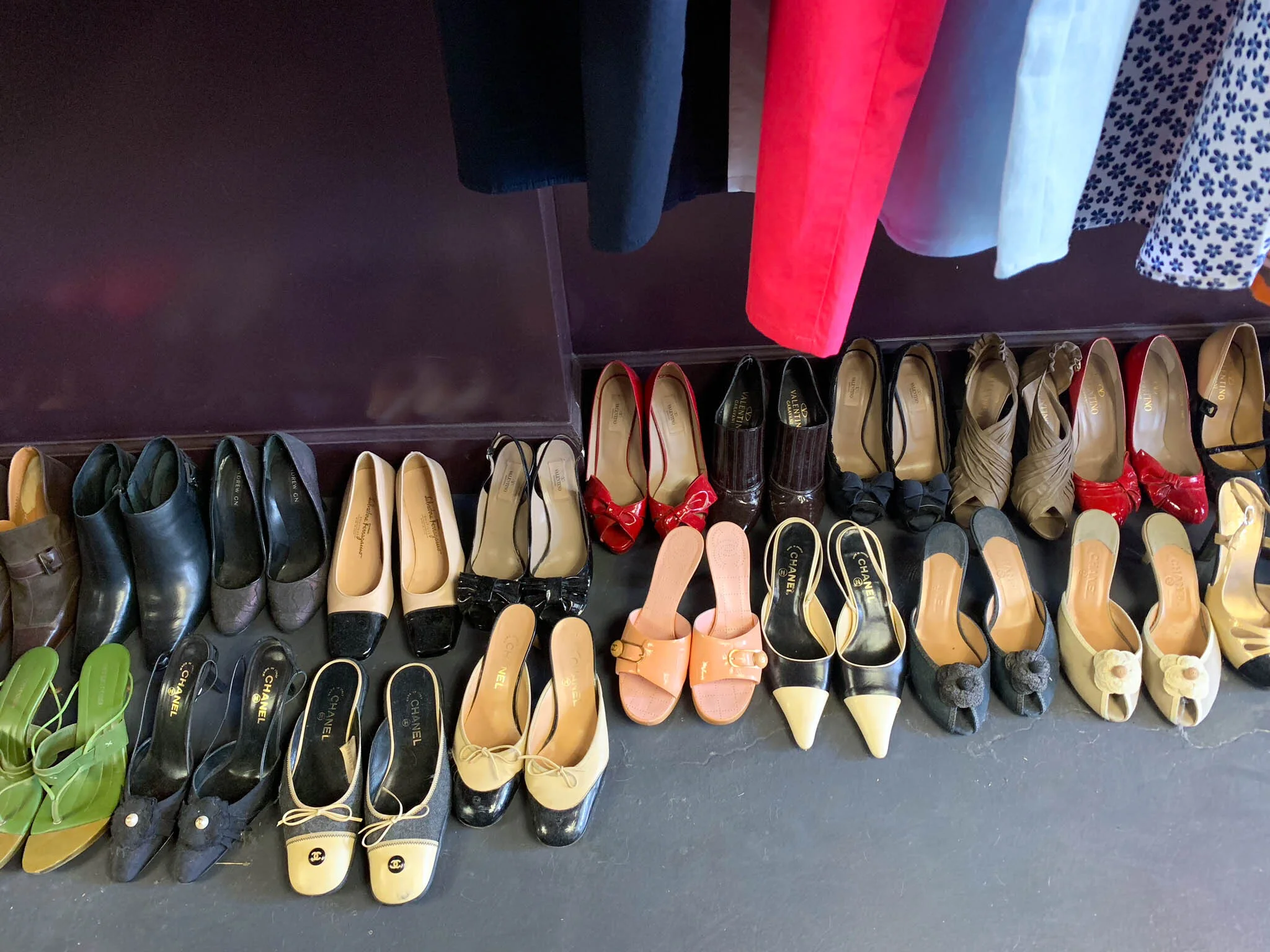 If I didn’t wear gym shoes and Birkenstocks to work everyday I’d grab these $250 Chanel options.