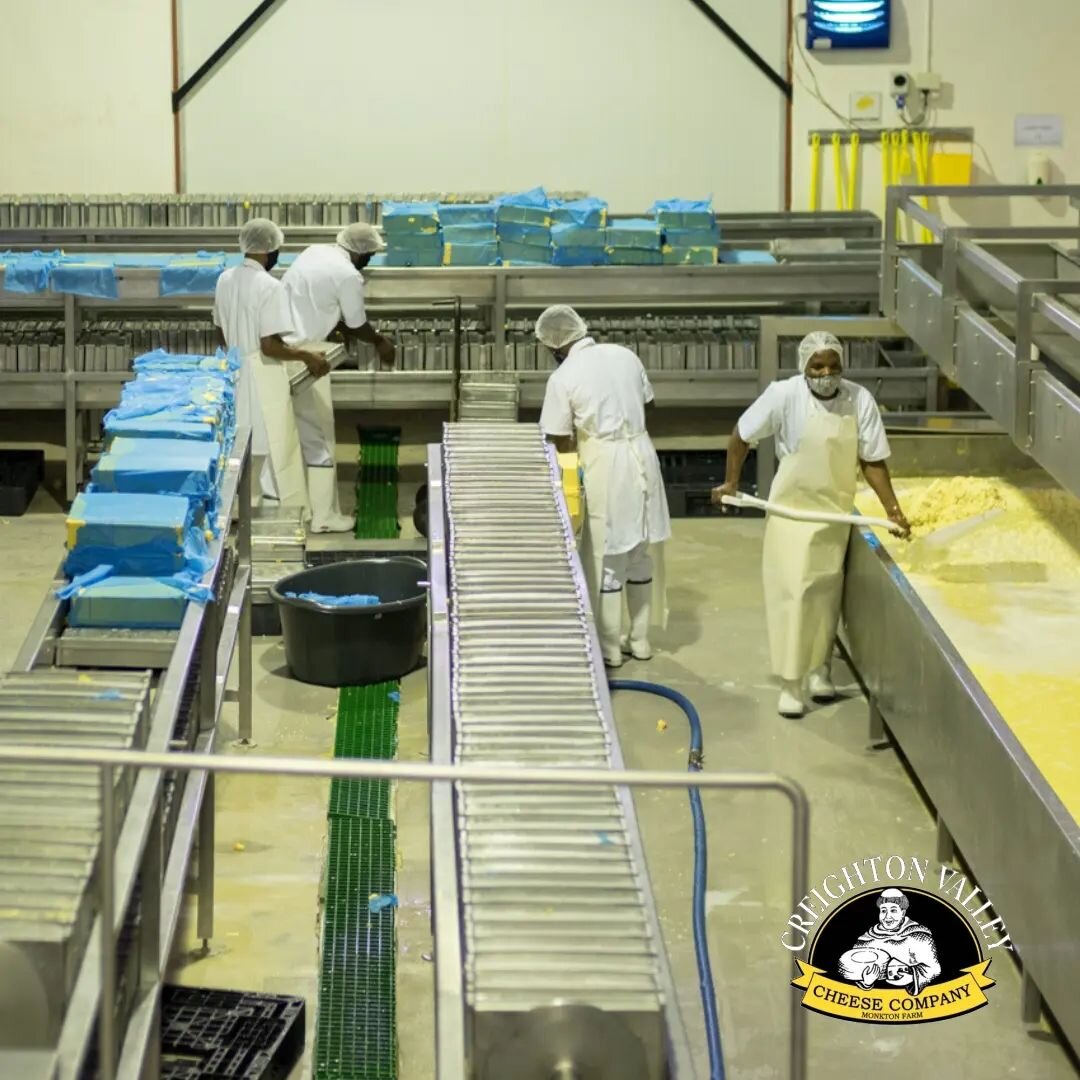 Did you know that our cheese factory  runs 24 hours a day. Making the finest quality cheese 🧀