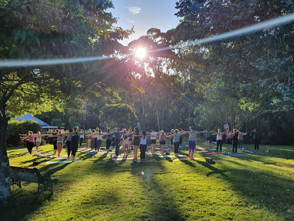  Twilight Yoga at The Herb Farm January 2021 