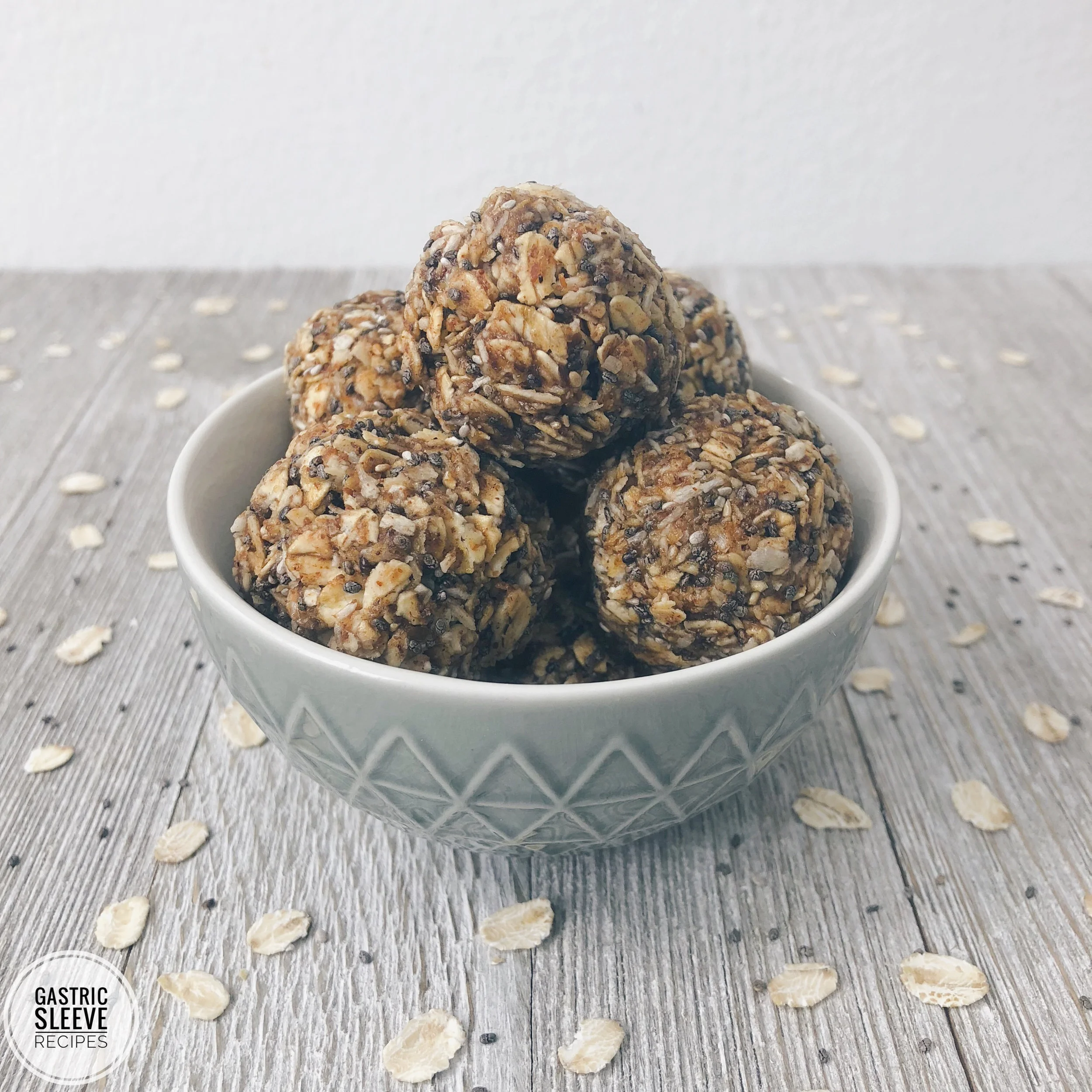 Gastric Sleeve Recipes — Chia Coconut Superfood Balls