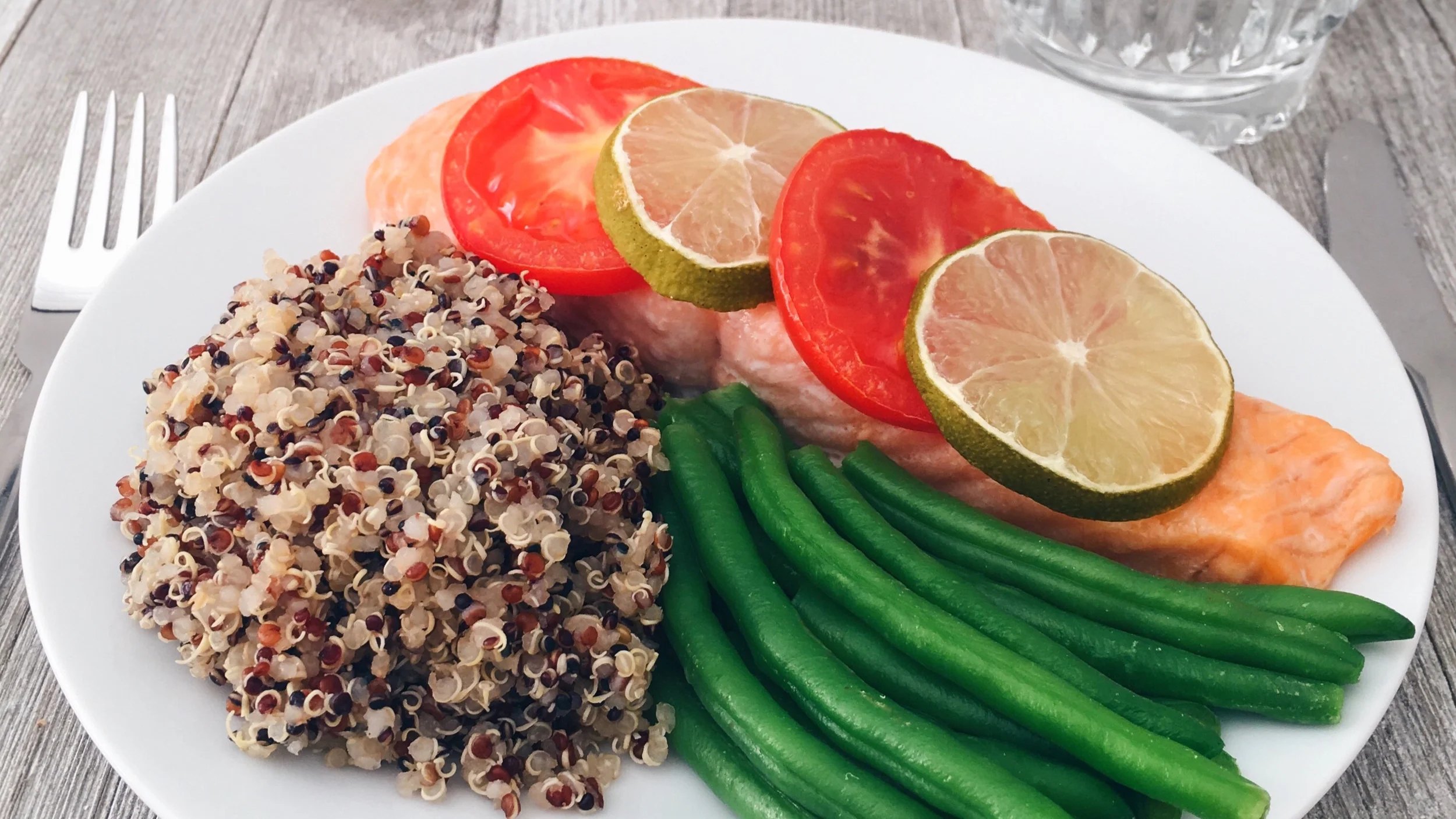 Gastric Sleeve Recipes — Baked Citrus Salmon with Quinoa