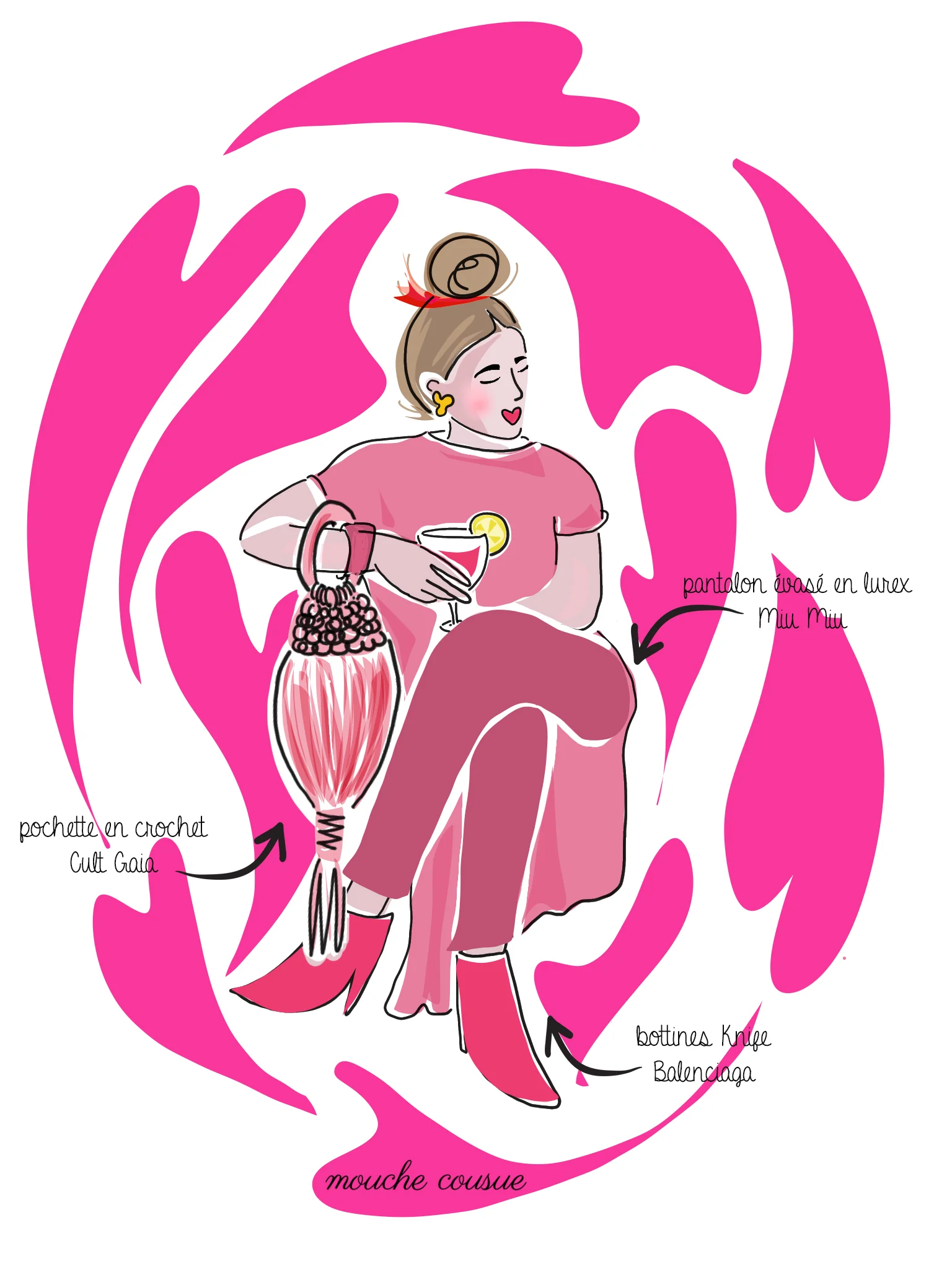 Le total look rose, le clito et l’écriture inclusive…