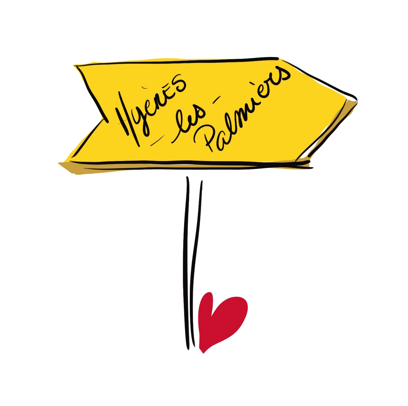 Illustration mouche cousue - Hyères les palmiers