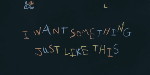 Something Just Like This Lyric Video Impossible Brief