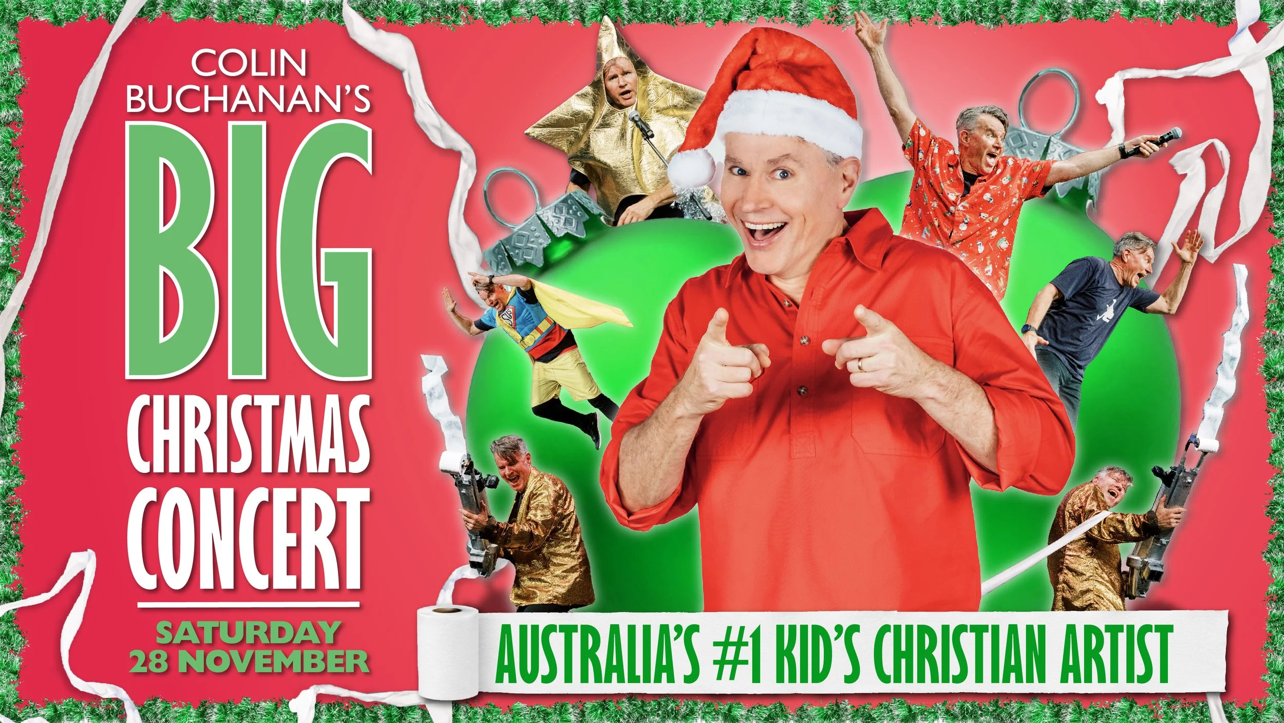 Colin Buchanan's Big Christmas Concert | Saturday 28th November, 2026, 2-3pm