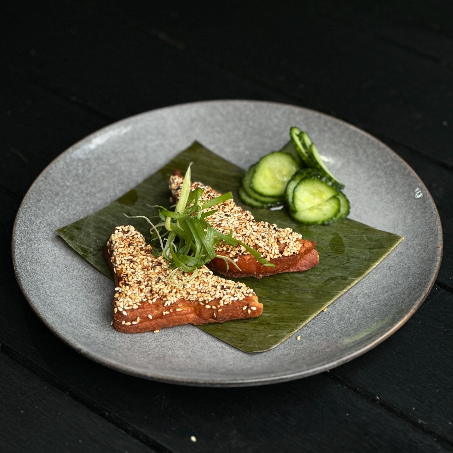 &bull; PRAWN TOAST &bull; 

Australian King Prawn . White Loaf . Home pickled cucumber . 
.
.
.
#adelaideeats #adelaidefoodie #adelaide #prawntoast #newmenu #summermenu #springmenu