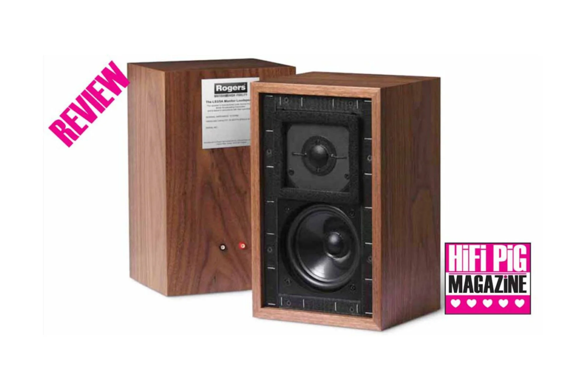 “The Rogers LS3/5a and AB3a could well be a marriage made in heaven.” (HiFi Pig review)