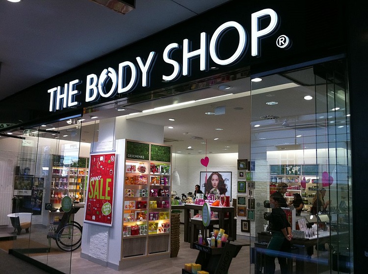 The Body Shop exterior