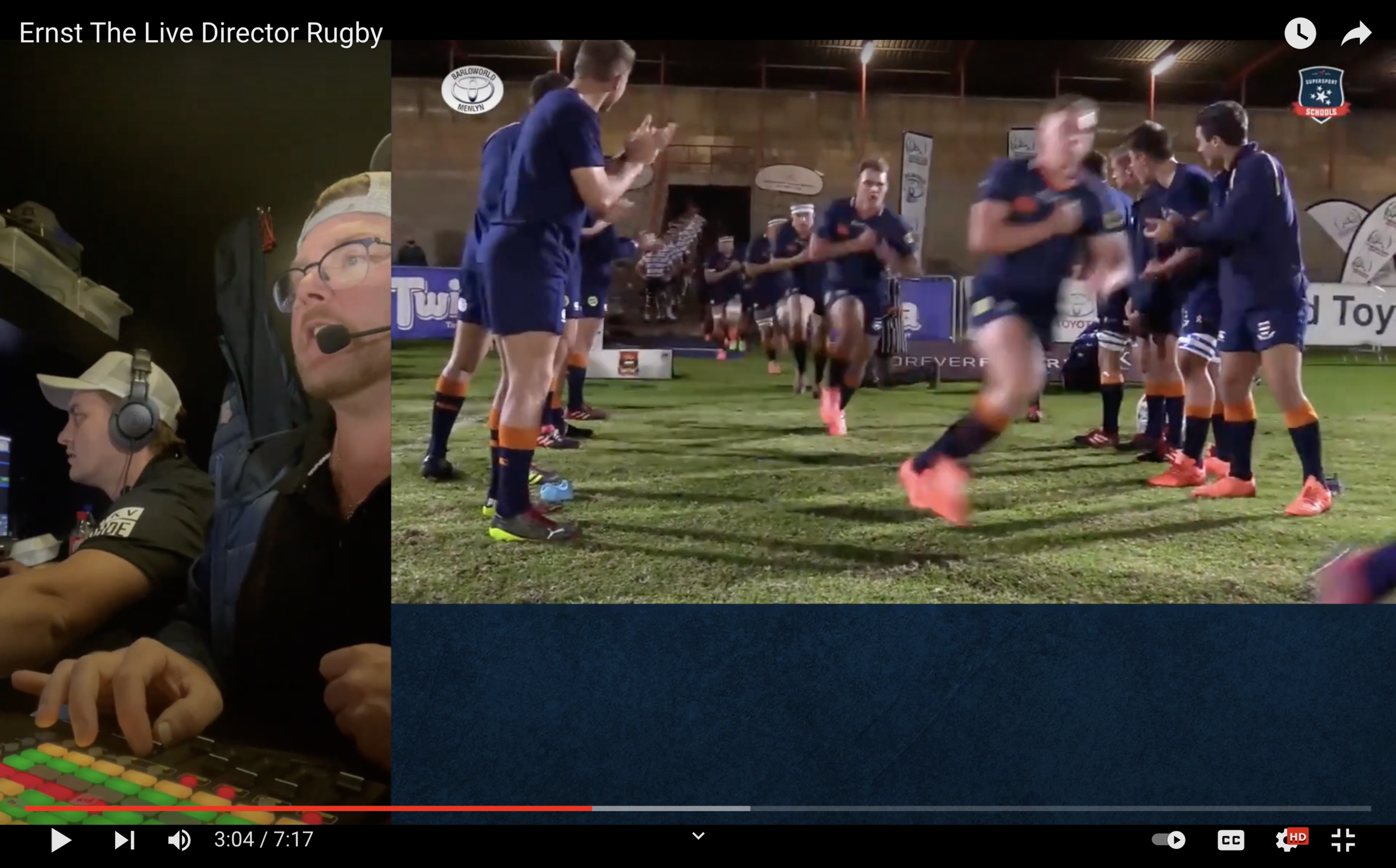 Ernst The Live Director: Rugby