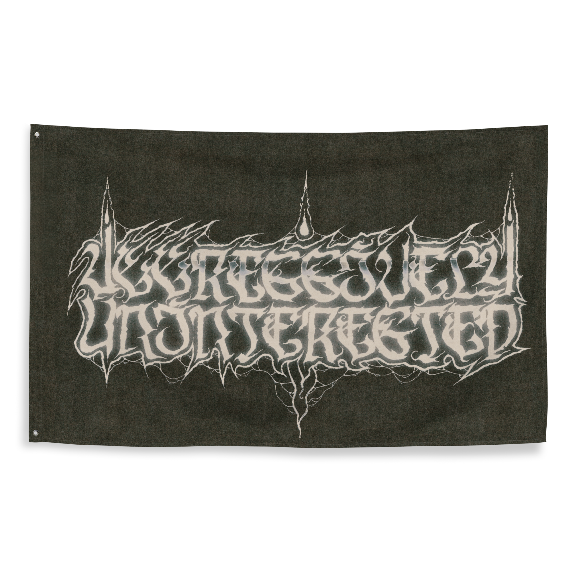 Aggressively Uninterested  logo 3x5 Flag