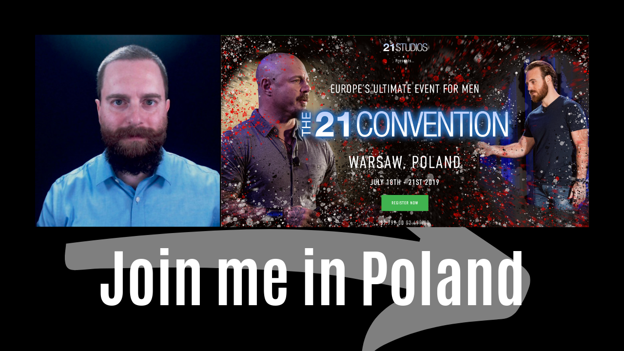 Announcement: Im speaking at 21 Convention in Poland