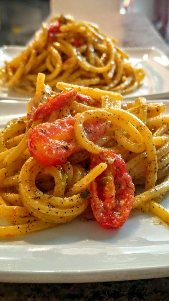 Cacio e pepe "Carboni Style"