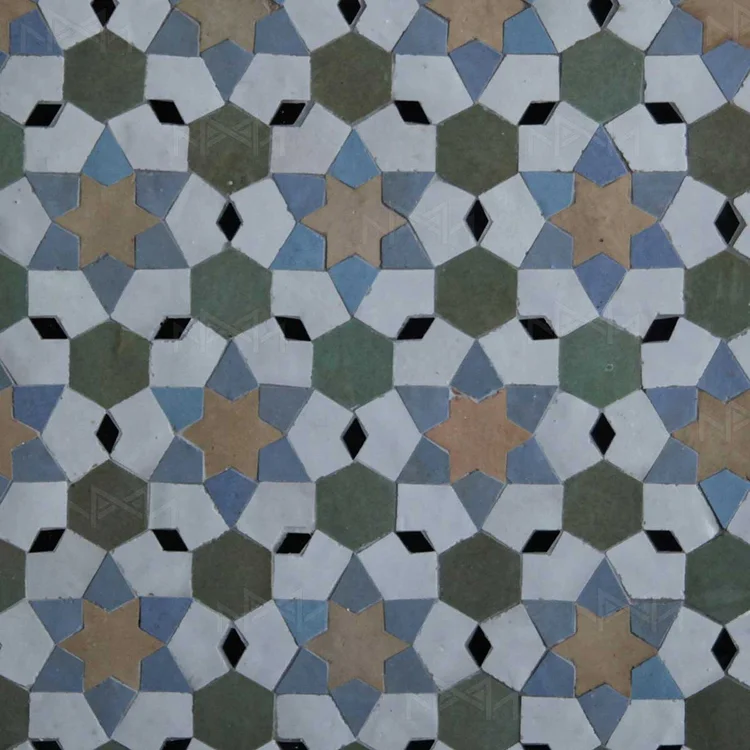 Mosaics-tiles — Zellige tiles collection riad