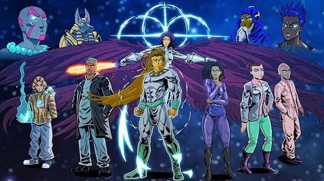 ELEMENT: Ascension 🧘🏽&zwj;♂️
🌍 🌪 🔥 💧 
Based off events from the graphic novel, ELEMENT: In The Beginning, the Universe of Kemet Comics expands in an action packed, yet thought provoking animated series exploring the journey of ELEMENT to ascend