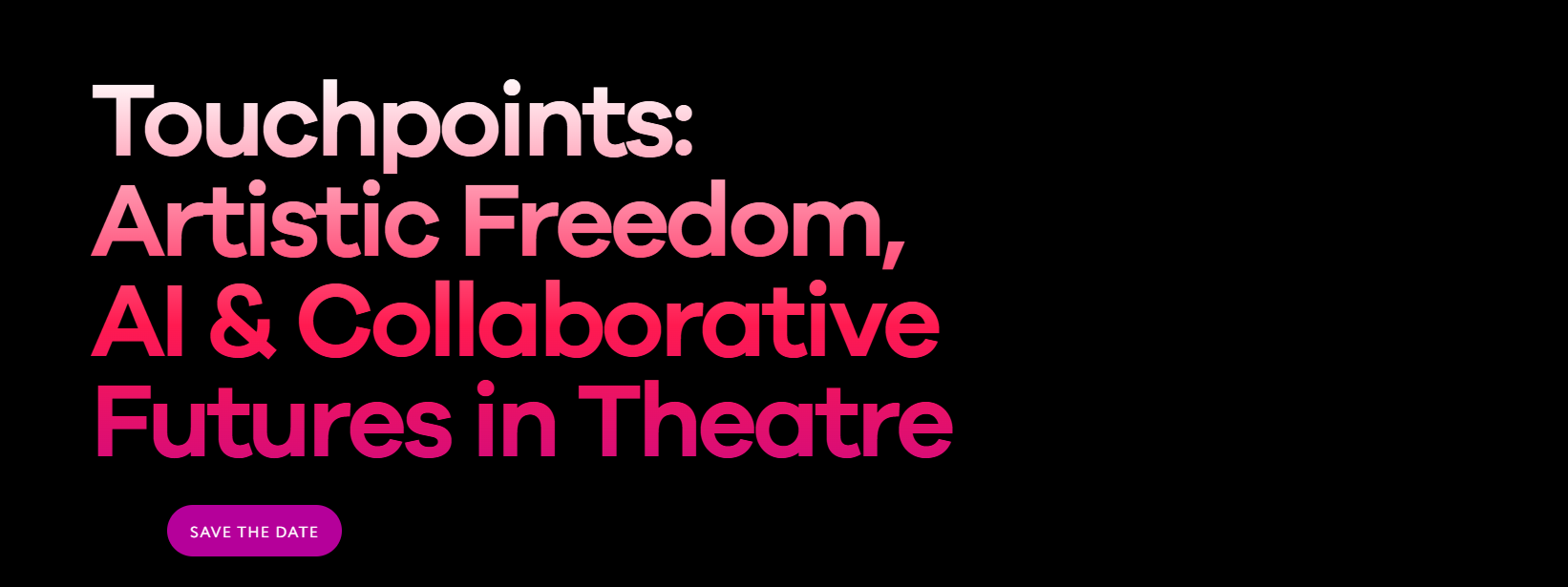 ETC International Theatre Conference 2026