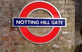 Notting Hill Gate tube escalator refurb