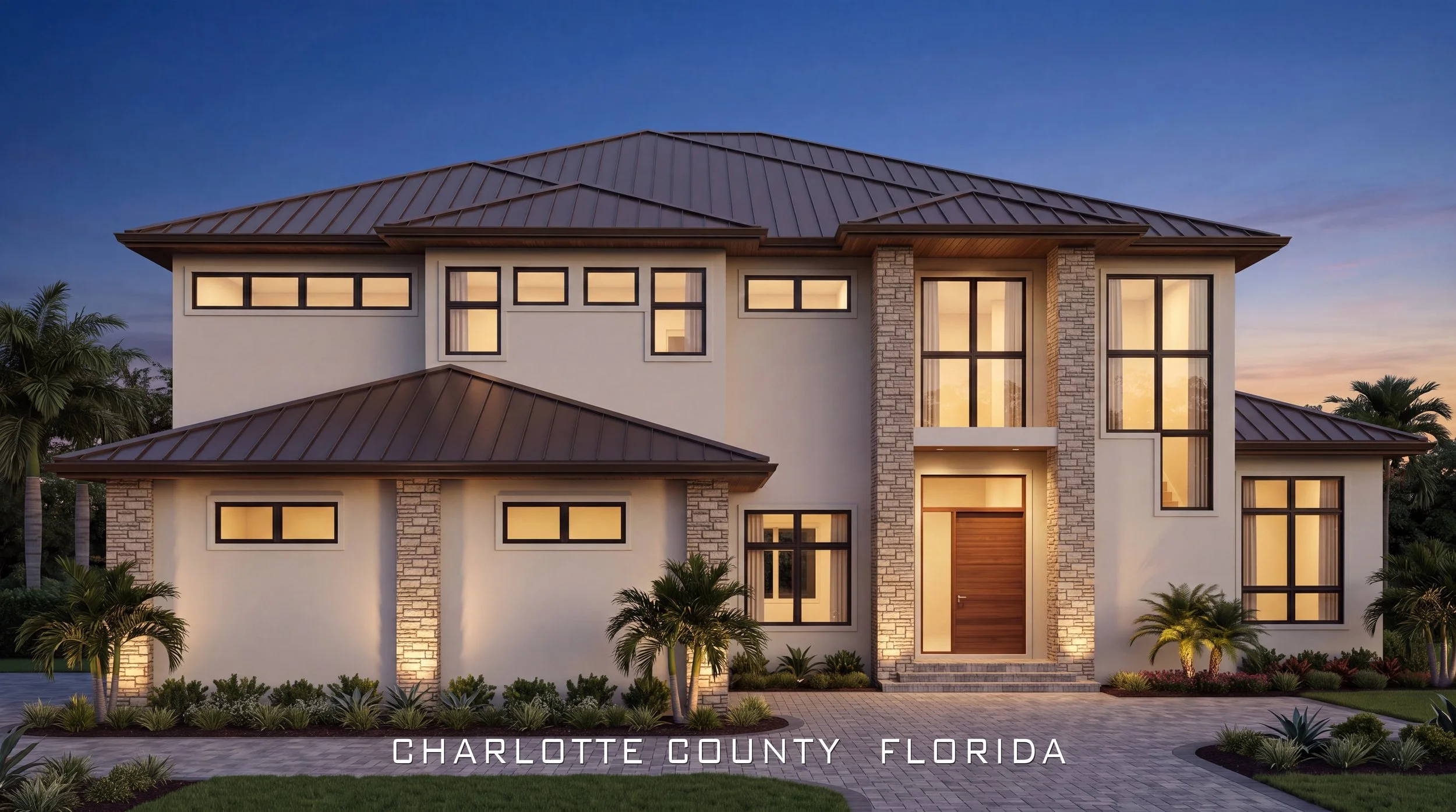 blue-line-drafting-custom-home-north-port-fl-twilight.jpg