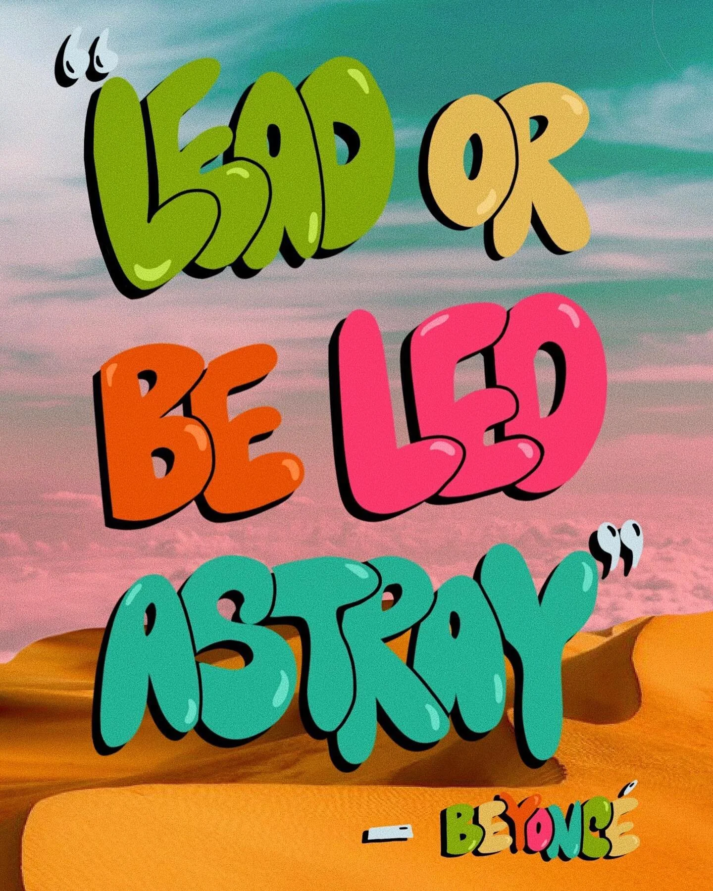 Wise words from the 👑!! But seriously hearing those words made me realize that we spend so much time looking for others to show us the way that we often forget it&rsquo;s our duty to make the way for ourselves. 

I was all the way in my feels watchi