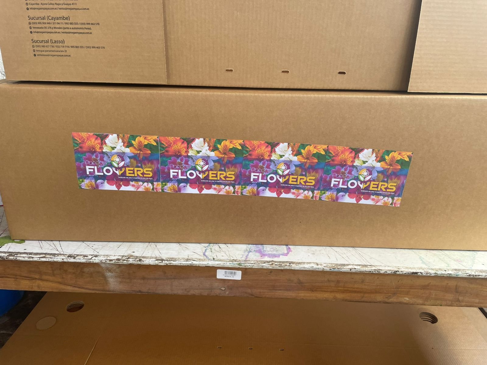 Our First International Shipment of Forever Flowers