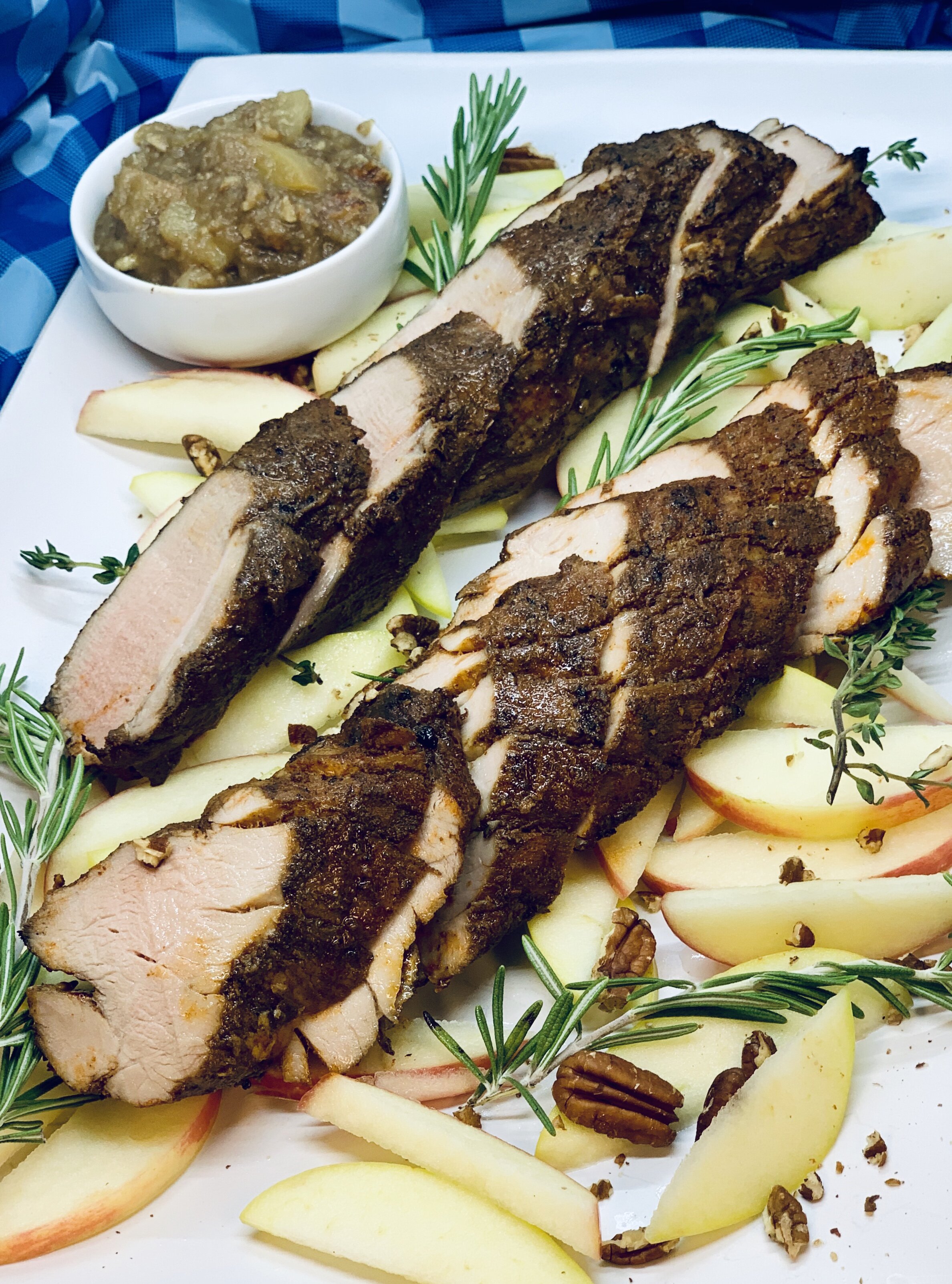 Autumn Apple Pork Tenderloin