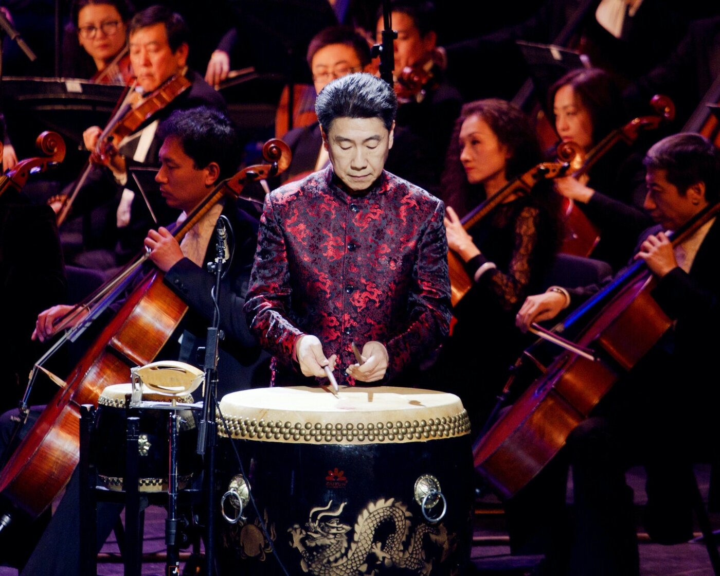 Wang Jianhua, percussion