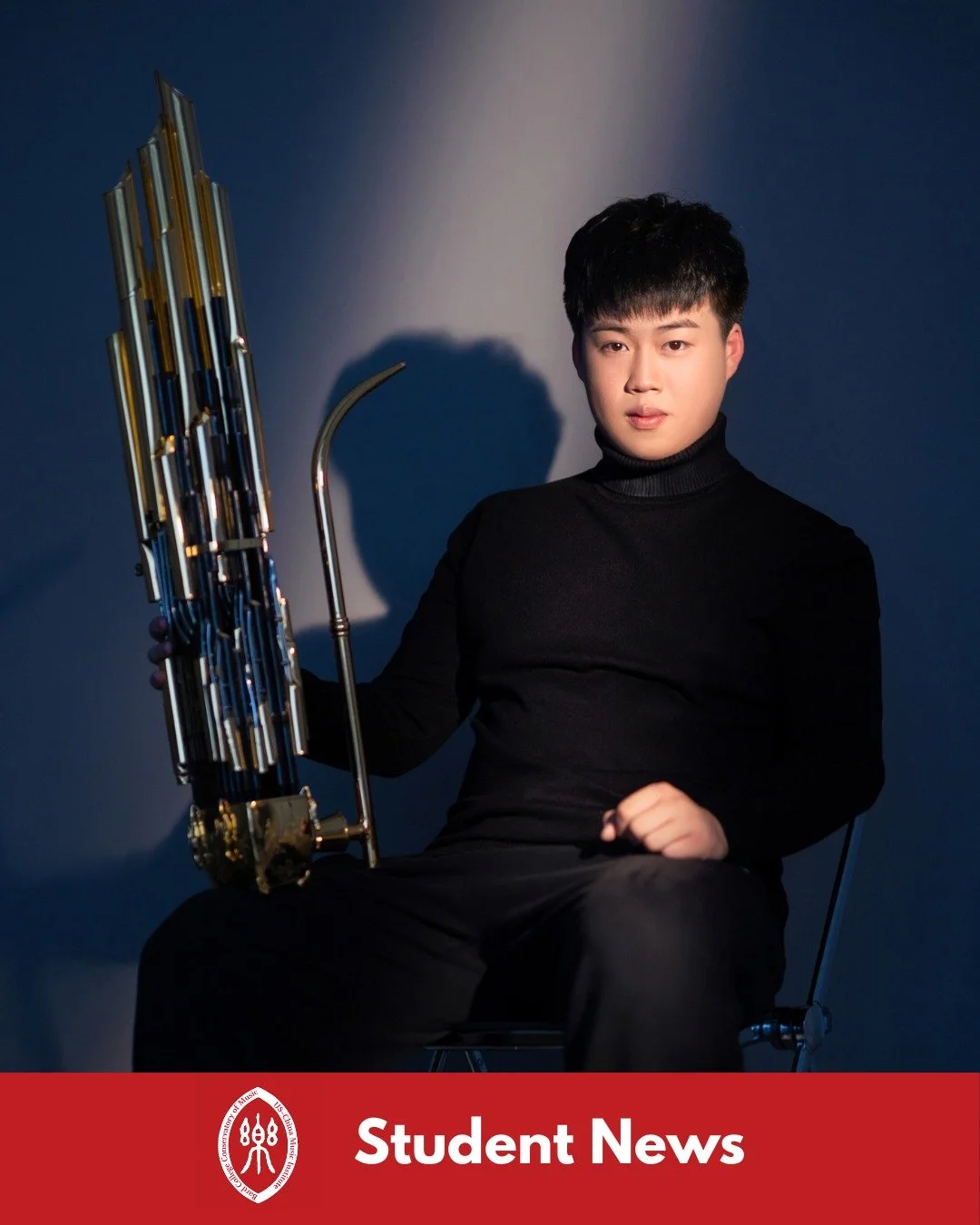 🎉 Student News | Congratulations to Hengjian Zhang, a second-year student in the Master of Arts in Chinese Music and Culture program, on receiving the Gold Award in the Sheng Professional Group B at the 2025 &ldquo;Dunhuang Cup&rdquo; North American