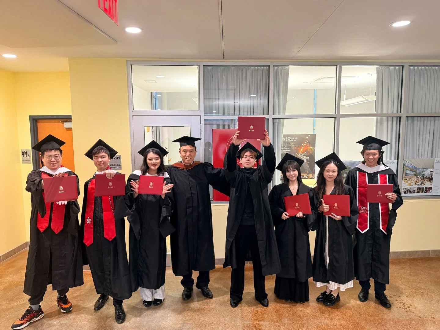 So many graduations to celebrate this year! 🎓✨

Congratulations to our undergraduate graduates: Xiaoyan (Zoey) Luo, Danni Chen, and Kehan (Eric) Wang!

And congratulations to the graduates of the MA in Chinese Music and Culture program: Hiu-Man Andr