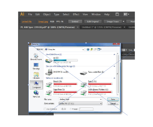 Embed files