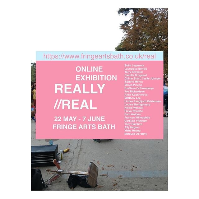 &lsquo;REALLY//REAL&rsquo; is now live! @really_real_fab20 🌍

Link in bio ☝️ The exhibition showcases 23 UK &amp; International artists exploring different interpretations of reality and the multifaceted nature of truth. 
I am showing &lsquo;Falling