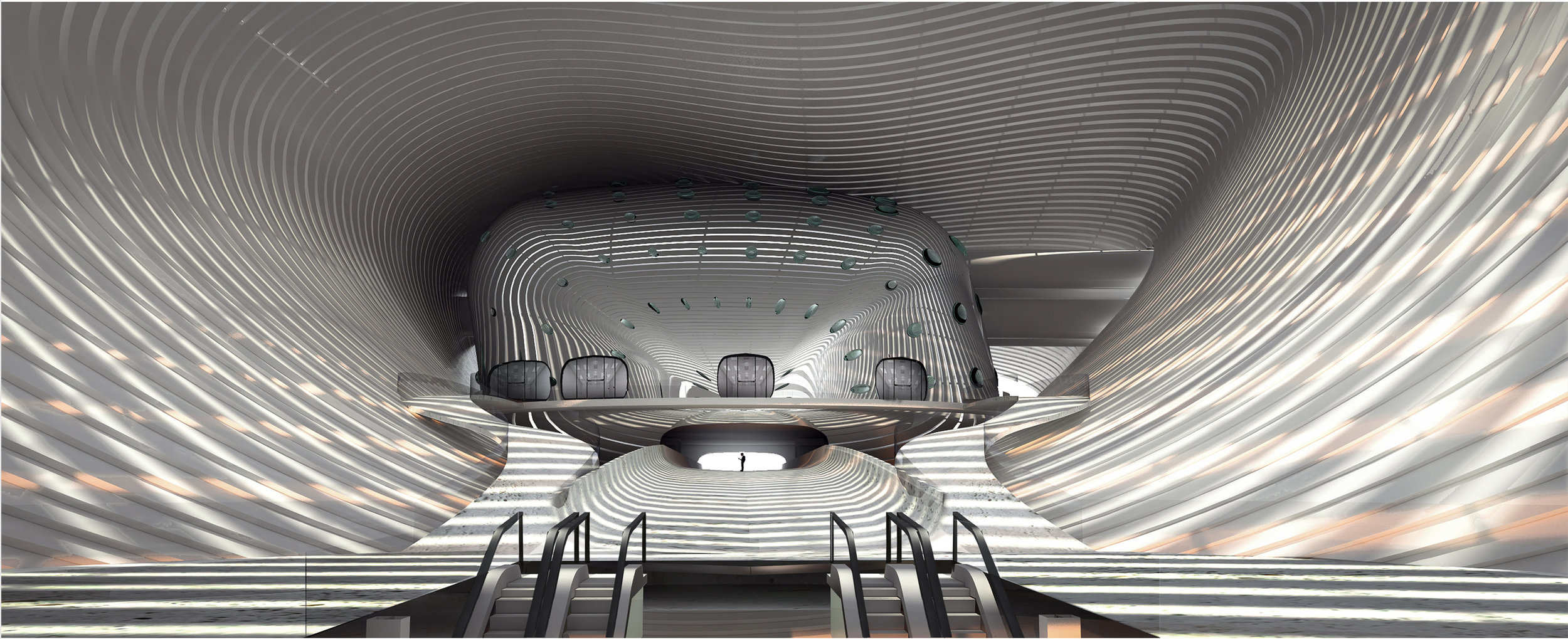 The Hyperloop concept operates by sending specially designed "capsules" or "pods" through a continuous steel tube maintained at a partial vacuum. Each capsule floats on a 0.5-to-1.3-millimetre (0.02 to 0.05 in) layer of air provided under pressure to air-caster "skis", similar to how pucks are suspended in an air hockey table, thus avoiding the use of maglev while still allowing for speeds that wheels cannot sustain. Linear induction motors located along the tube would accelerate and decelerate the capsule to the appropriate speed for each section of the tube route.
