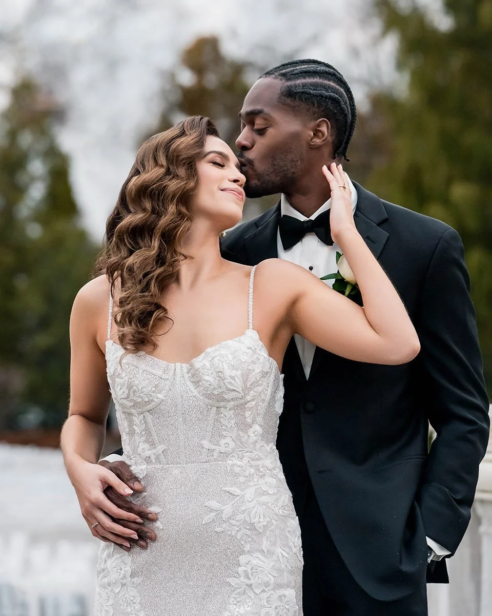 On the last night of the year, Laura &amp; Lou chose each other. What a way to bring in the New Year!!!!
-
Bride: @laura.cresta 
Groom: @lou_chainz_
Venue: @merion_caterers
Florist: @cooksflorist
D&eacute;cor: @duodecor.rental
Photography: @sherondap