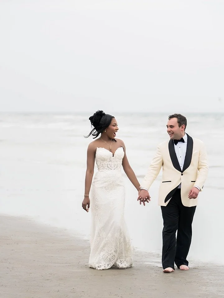 The most beautiful part of this day wasn&rsquo;t the ocean view&hellip;it was the way these two looked at each other.
.
Bride: nursejojo_
Groom: @brandongoldner
Venue: @iconaweddings
Bride Hair: @crownedbyking
Bride MUA: @thebeautyby_bene
Photography
