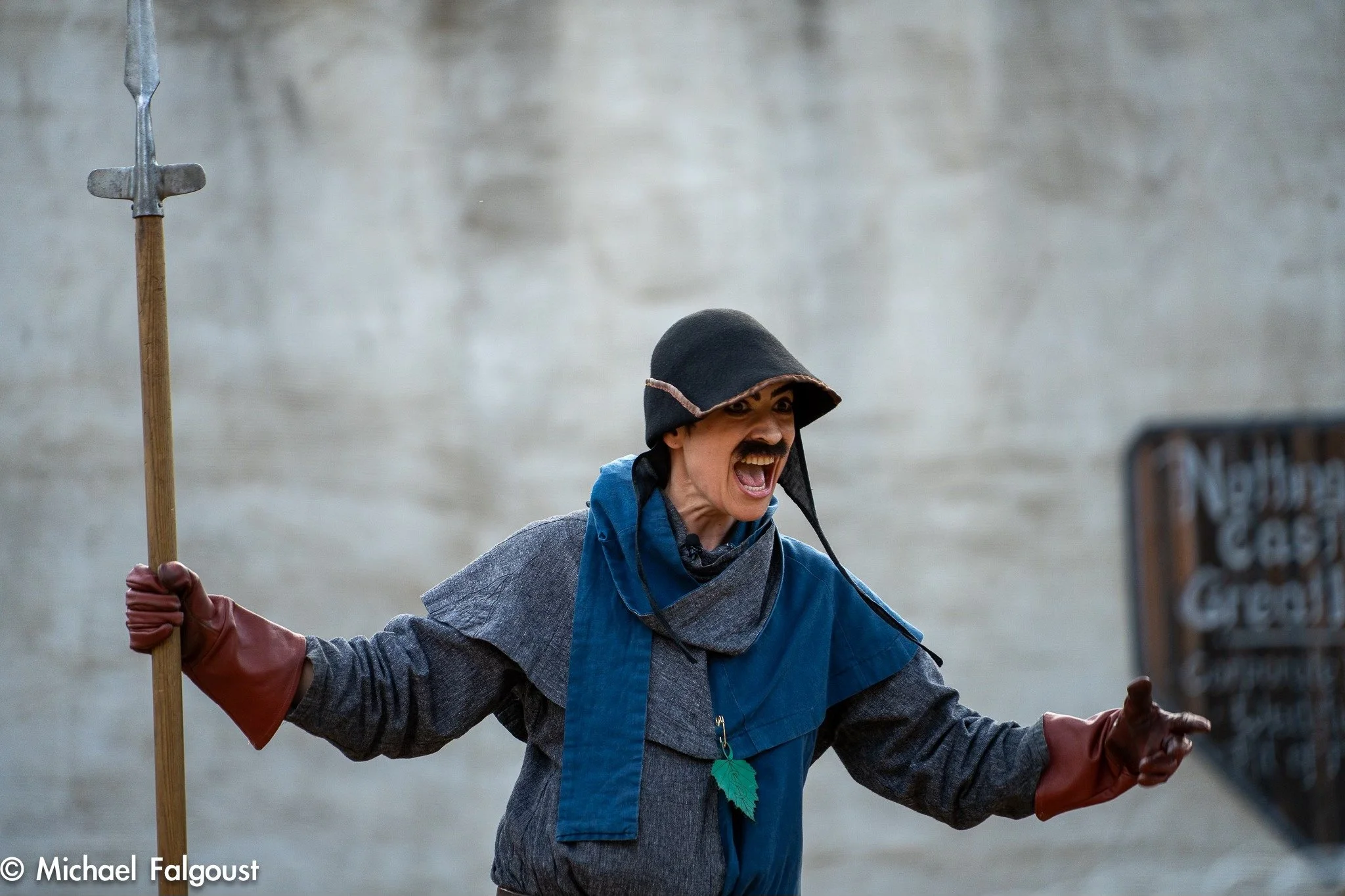 R. Stewart Chhabra as Sir Isenbart de Beleme - Sherwood Forest Faire 2025