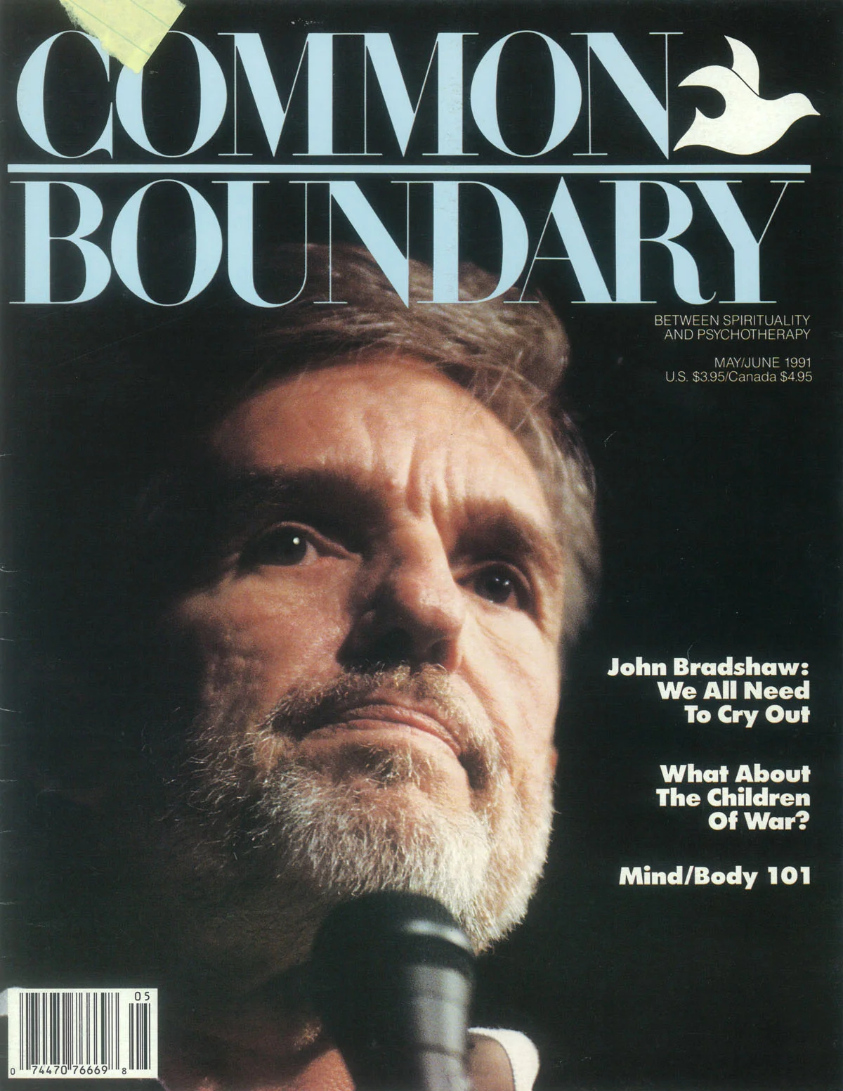 "John Bradshaw: We All Need to Cry Out", published in Common Boundary Magazine